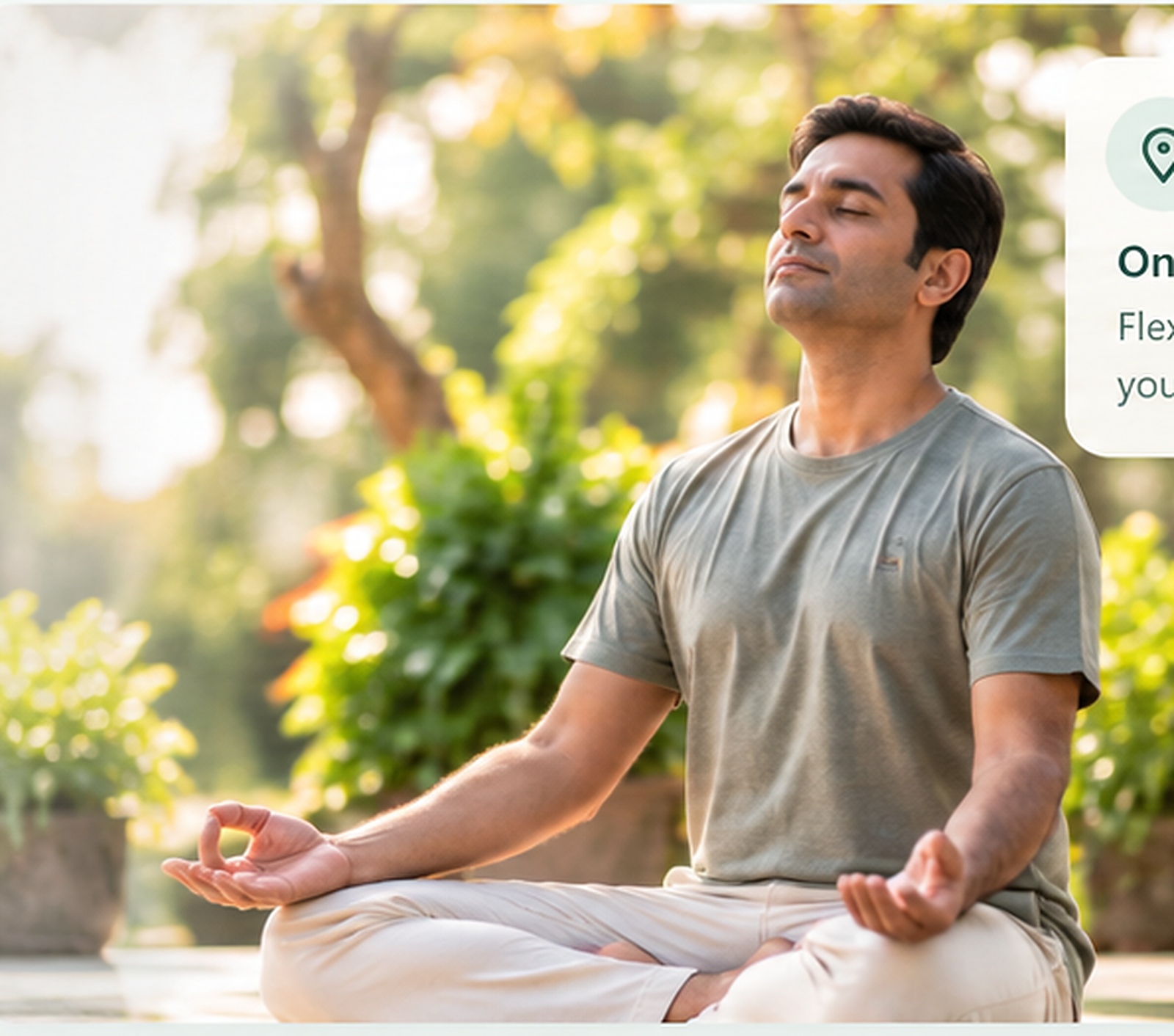 Yoga mat, blocks and practice essentials
