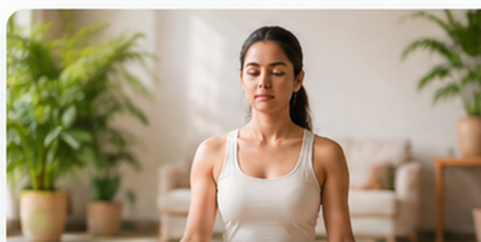 Personal yoga practice with individual attention